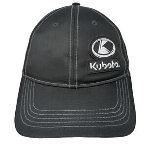 Kubota Idaho Tractor Inc Baseball Cap Black One Size Adjustable Embroidered